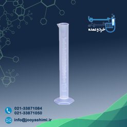 استوانه مدرج 100 میلی‌لیتر (حک شده)